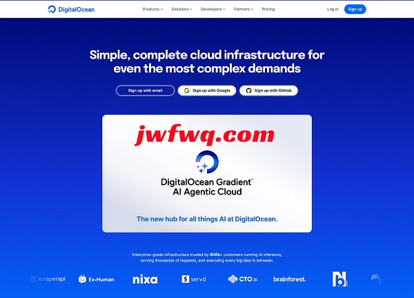 digitalocean，低至$4/月，多机房可选，全球知名云服务器品牌-境外服务器